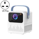 Q3 HD Portable Office Wireless Smart Projector, Specification:Basic(UK Plug)