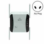 KP1200 1200Mbps Dual Band 5G WIFI Amplifier Wireless Signal Repeater, Specification:AU Plug(White)