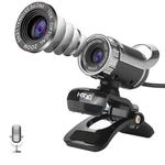 HXSJ A859 480P Computer Network Course Camera Video USB Camera Built-in Sound-absorbing Microphone(No Camera Function Silver)