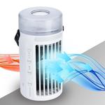 CF-002TR  Mini Air Cooler Mini Air Conditioning Fan  Portable Double Atomizing Tablet Humidifier
