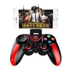IOS Android Game Handle Bluetooth Direct Connection Handle PC TV Game Handle(013 Red)