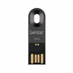 Lexar M25 USB 2.0 Lightweight Metal Lettering Ultra-thin Flash Disk U Disk, Capacity: 64GB