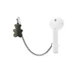 8 PCS Earphones Anti-lost Universal Earrings Non-pierced Ear Clips Titanium Steel Sports Ear Buckles, Style:HYE200432