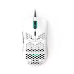 Ajazz 7 Buttons Lightweight Hole Gaming Mouse, Cable Length: 1.7m, Chip:3338(White)