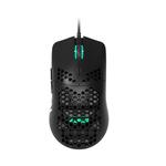 Ajazz 7 Buttons Lightweight Hole Gaming Mouse, Cable Length: 1.7m, Chip:3338(Black)