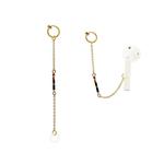 3 PCS Anti-lost Earphone Series Universal Bluetooth Headset Spring Ear Clip(HY201011-2 Gold)