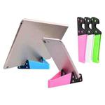 20 PCS V-shaped Portable Mobile Phone Tablet Universal Stand Lazy Desktop Stand, Random Color Delivery