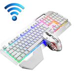 K680 RGB Rechargeable Gaming Wireless Keyboard and Mouse Set(White)