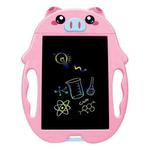 9 inch Children Cartoon Handwriting Board LCD Electronic Writing Board, Specification:Color  Screen(Pink Pig)