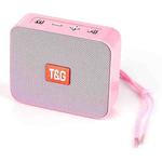 T&G TG166 Color Portable Wireless Bluetooth Small Speaker(Pink)