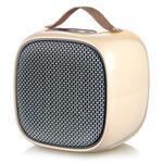 Smart Mini Heater Home Desktop Small Heater, CN Plug(Metal Mesh-Beige)