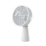 Trozk Summer Mini Handheld Desktop Dual-purpose USB Fan Night Light Fan(White)