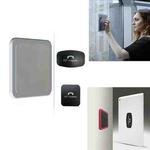 Wall-mounted iPad Magnetic Adsorption Universal Sticker Mobile Phone Wall Bracket(White A)