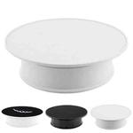 20cm 360 Degree Electric Rotating Turntable Display Stand Photography Video Shooting Props Turntable, Load 1.5kg, Powered by Battery(White)