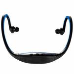S9 Wireless Sports Bluetooth Earphones for iPhone Huawei XiaoMi Phone, Support TF / SD Card & Microphone(Blue)