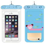 10 PCS Girly Heart Thickened Cartoon Phone Waterproof Bag(Antelope)