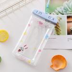 Cartoon Transparent Swimming Inflatable Air Bag Floating Mobile Phone Waterproof Bag, Random Color Delivery