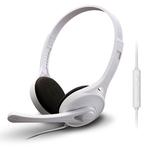 Edifier K550 3.5mm Plug Wired Wire Control Stereo Computer Game Headset with Microphone, Cable Length: 2m(Fashion White)