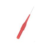 30V Multimeter Test Pen Test Probe Long and Thin Tip Probe Banana Jack Pin Auto Car Repair Accessories Tool(Red)