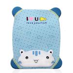 Cartoon Silicone Wristband Mouse Pad(Blue Cat)