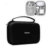 Power Adapter Headset Data Cable Portable Storage Bag For Macbook Air/Pro Notebook(Black)