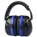 Soundproof Earmuffs Noise-Proof Sleep Earmuffs Industrial Protective Earmuffs Ear Caps(Blue Black)