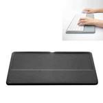 Wireless Keyboard Support Memory Foam Silicone Wrist Pad Base for Apple Magic Keyboard 2, Size:S(Black)