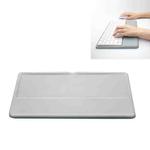 Wireless Keyboard Support Memory Foam Silicone Wrist Pad Base for Apple Magic Keyboard 2, Size:S(Grey)