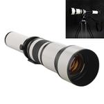 Lightdow 650-1300mm Telephoto Zoom Camera Lens T2 Astronomical Mirror Telephoto Lens for Canon Mount