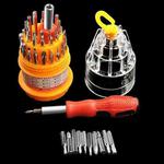 7 Sets Screwdriver Cross Mobile Phone Repair Tool Pagoda Screwdriver Multifunctional Screwdriver Set, Specification: 31 PCS In 1 Small