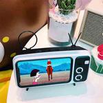 Q02 Retro Desktop Lazy Live TV Phone Holder for 4.7~6.2 inch Display Mobile Phone(Black)