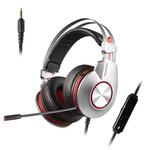 XIBERIA K5 Subwoofer 7.1 Music Gaming Headset, Cable Length: 2m, Style:Single 3.5mm(Gray)