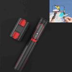 302 Handheld Gimbal Mobile Phone Stabilizer Smart Follower Handheld Selfie Stick Live Support(Black Red)