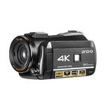 ORDRO AC3 3.1 inch IPS Screen 4K Full HD 13MP Night Vision WiFi Live Camcorder DV Digital Camera, Style:Standard(Black)