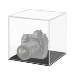 Large 24x24x24cm Clear Acrylic Camera Display Cover Plexiglass Display Case Countertop Box