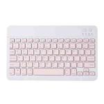Universal Ultra-Thin Portable Bluetooth Keyboard For Tablet Phones, Size:7 inch(Pink Keyboard)