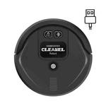 Smart Sweeping Robot USB Home Automatic Cleaning & Humidifying Machine Movable Aromatherapy Atomizer(Black )
