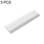 BF1805 5 PCS Plastic Concealed Cable Stick-On Cable Management Box(White)