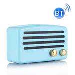 T5 Retro Gramophone Bluetooth Speaker Portable Wireless Outdoor Mini Speaker(Blue)