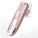 F03 Single Ear Voice Control Ultra-Long Standby Stereo Hanging Ear Wireless Bluetooth Headset(Rose Gold)