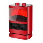 Winter Home And Office Dual-Purpose Shaking Head Heater Speed Heating Heater, CN Plug(Red)