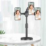 2 PCS Desktop Universal Retractable Multifunctional Mobile Phone Live Broadcast Stand, Specification: Three Positions