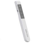 Inphic PL1 Wireless Pointer Laser Remote Control Pen Office PPT Flip Pen Multimedia Projection Red Laser Pen, Colour: Battery White