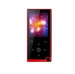 E05 2.4 inch Touch-Button MP4 / MP3 Lossless Music Player, Support E-Book / Alarm Clock / Timer Shutdown, Memory Capacity: 4GB without Bluetooth(Red)