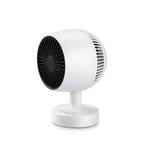 Home Desktop Vertical Heater Mini Small Mute Heating And Cooling Dual-Purpose Hot Fan, CN Plug(White)