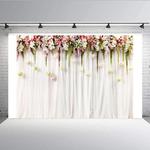 2.1m x 1.5m Flower Wall Simulation Wedding Theme Party Arrangement Photography Background Cloth(W092)