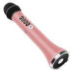 FM Radio Frequency Connection Car Home Entertainment Wireless Integrated Microphone Audio(Pink)