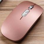 M103 1600DPI 5 Keys 2.4G Wireless Mouse Charging Ai Intelligent Voice Office Mouse, Support 28 Languages(Rose Gold)