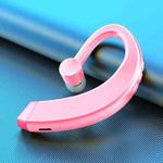 108 Bluetooth 5.0 Business Hanging Ear Type Rotating Universal Wireless Stereo Earphone(Pink)