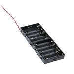 10 PCS AA Size Power Battery Storage Case Box Holder For 8 x AA Batteries without Cover